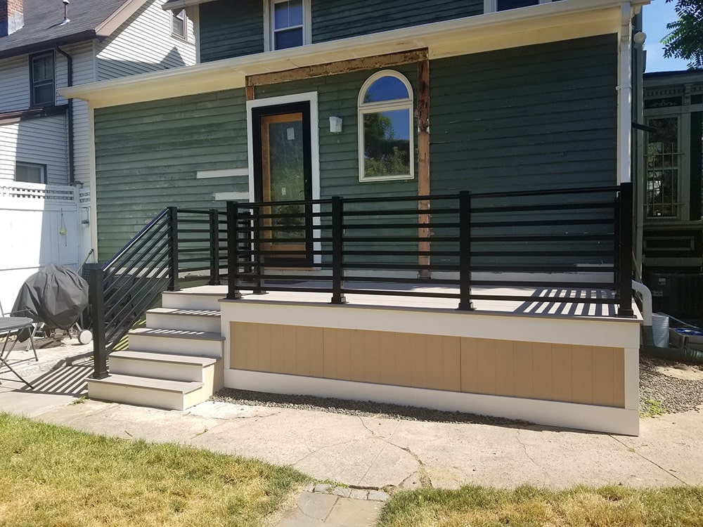 aluminum porch railing