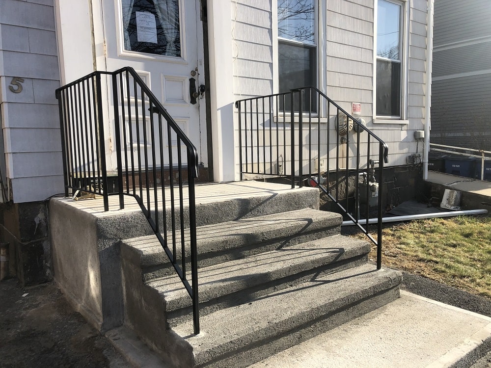 wrought iron railing installation ct