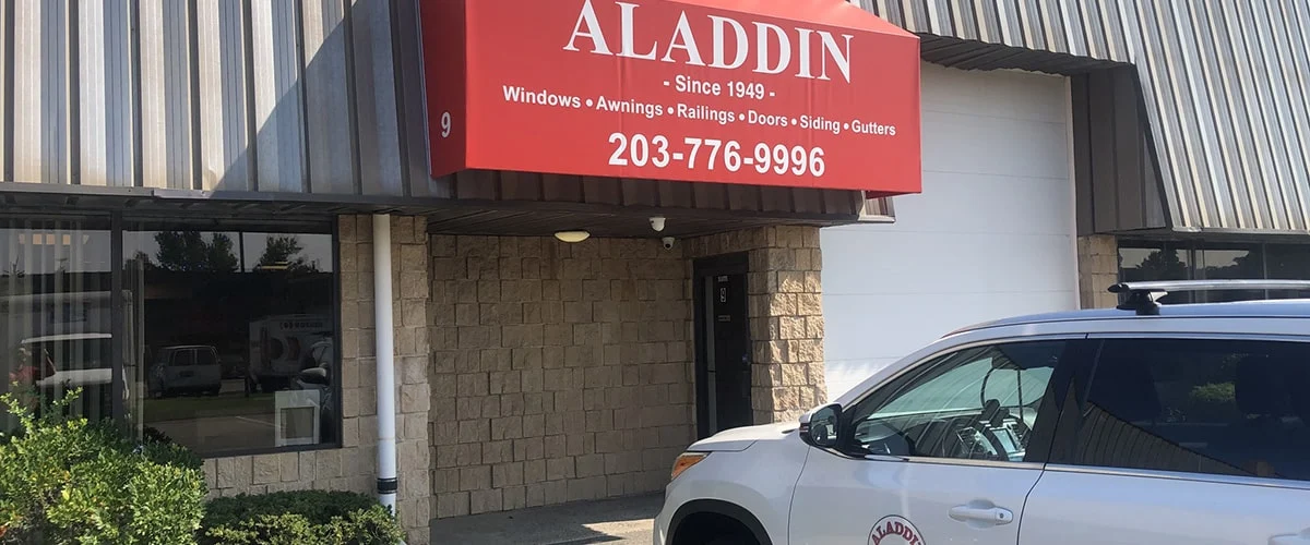 office entrance of Aladdin Inc