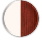 cherry wood window color