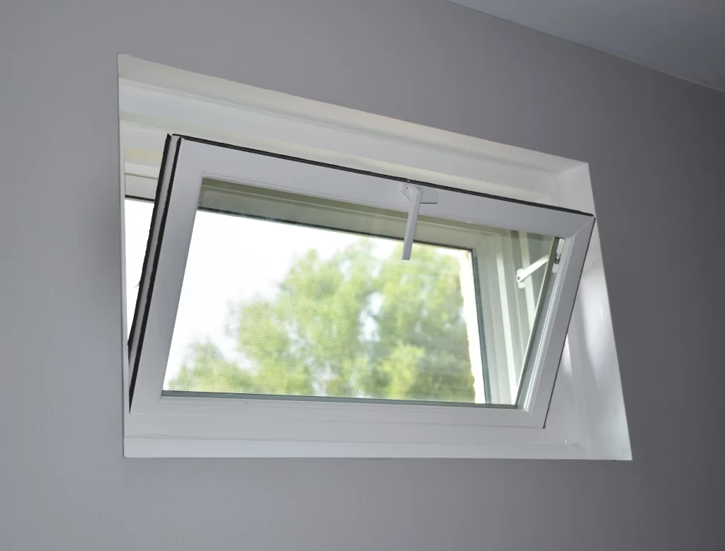 VINYL REPLACMENT HOPPER WINDOW BASEMENT