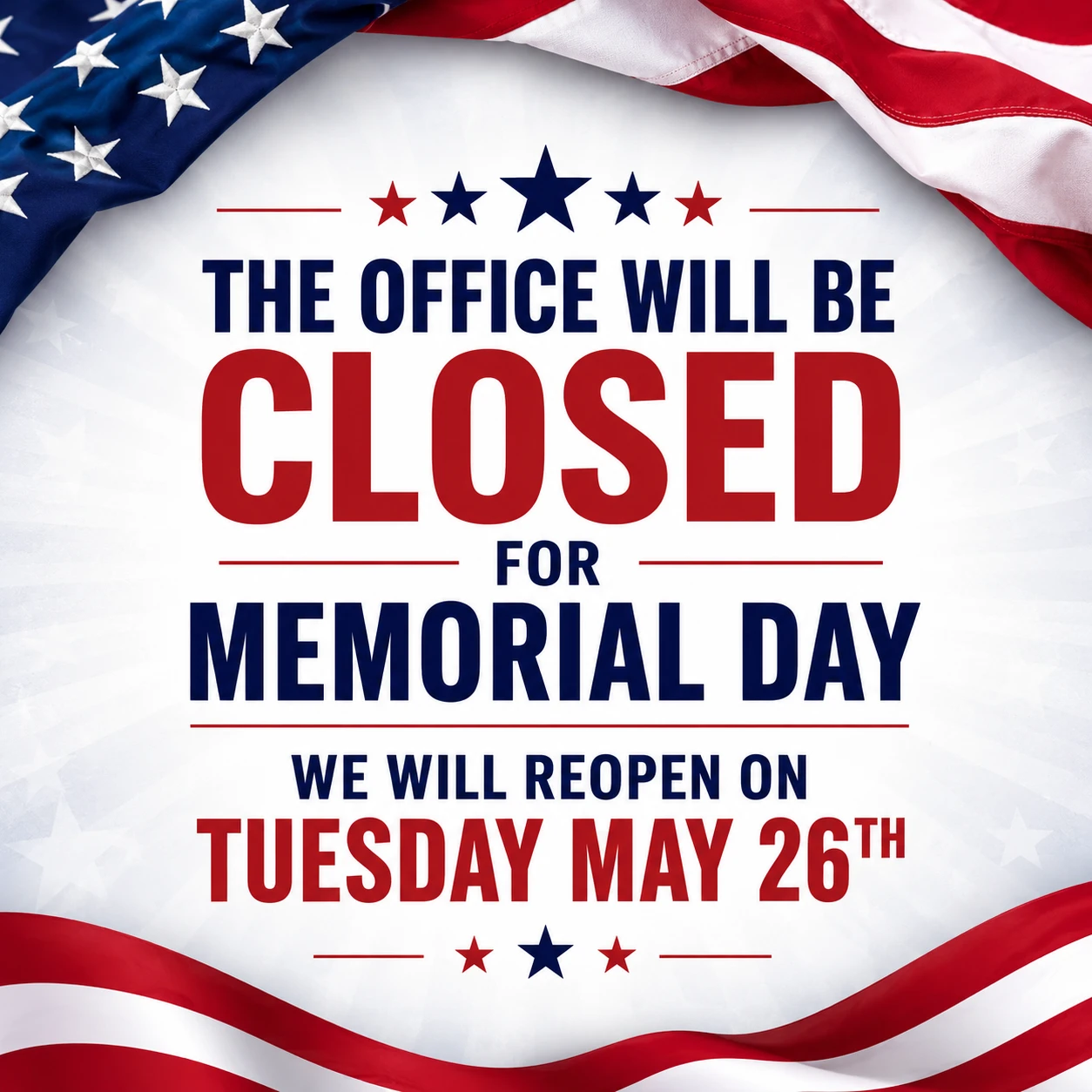 Memorial Day 2026