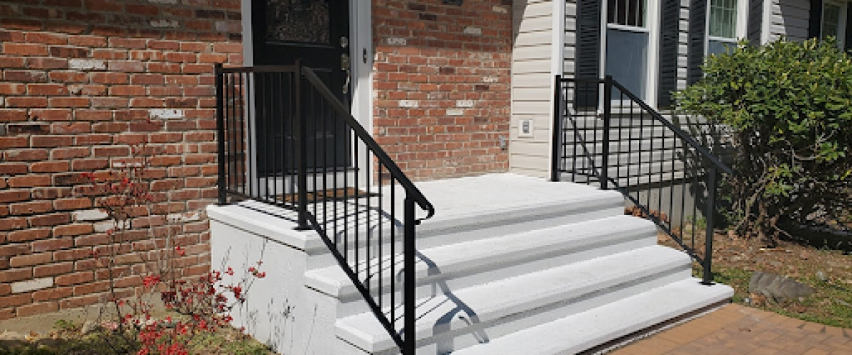 iron porch railings